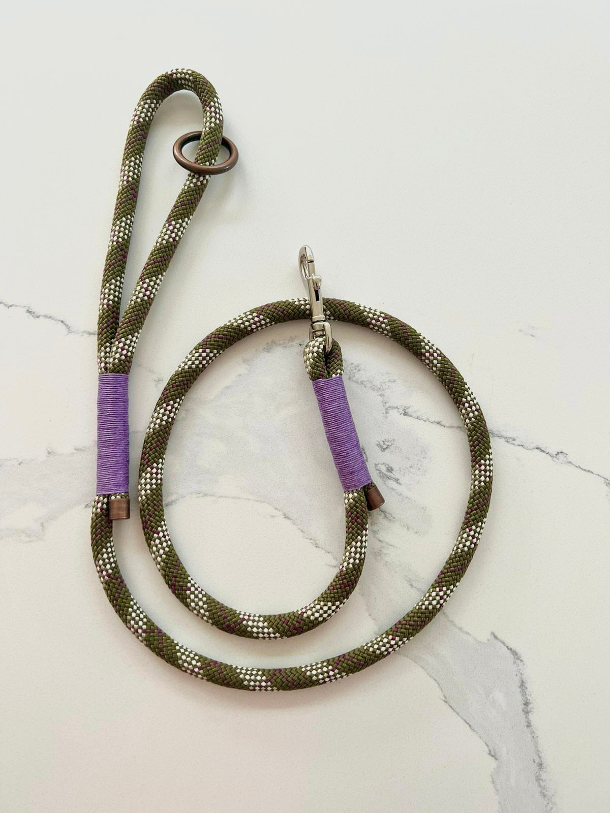 Lilac Hound Rope Lead
