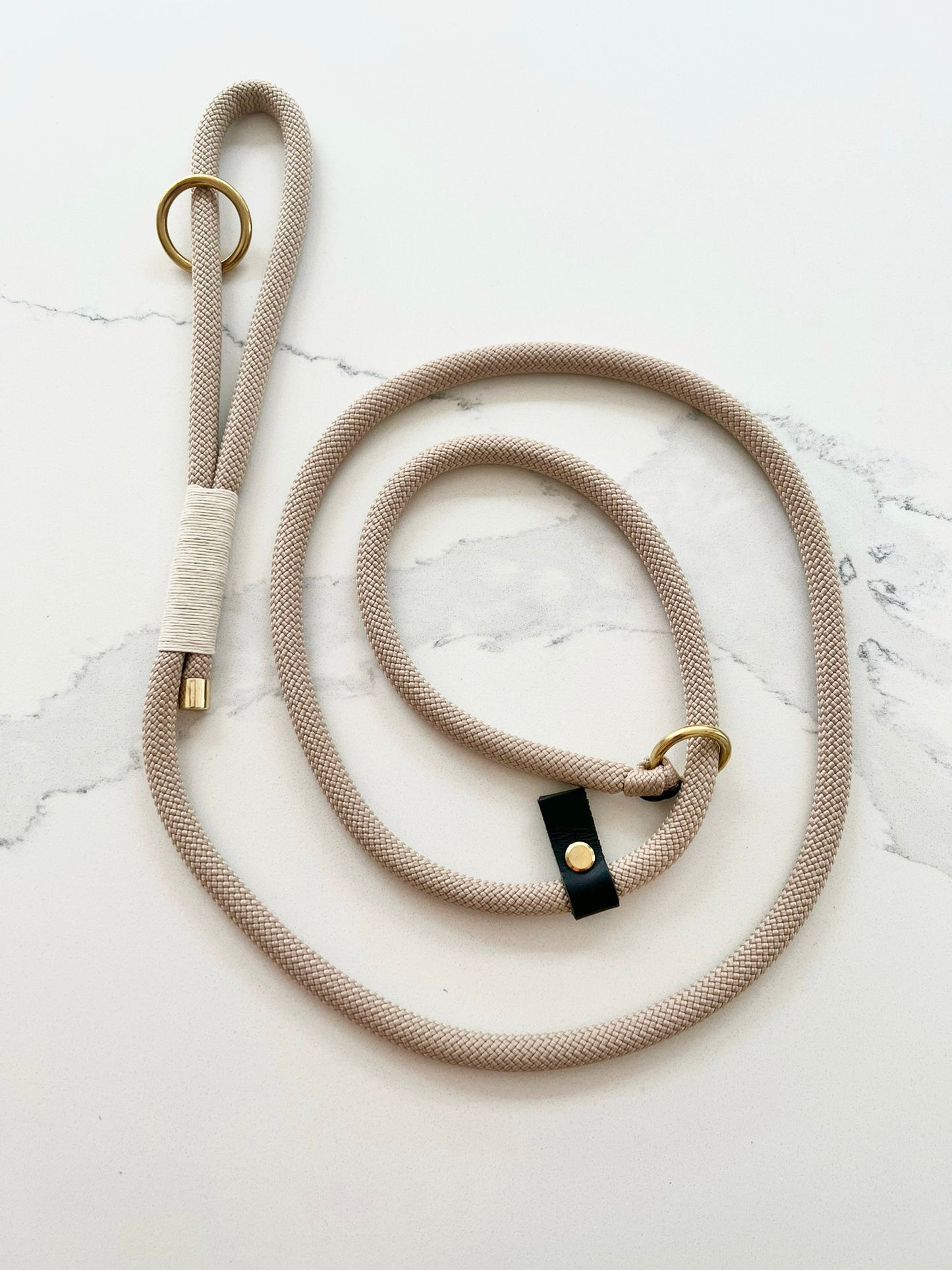 Tailored Taupe Slip Lead