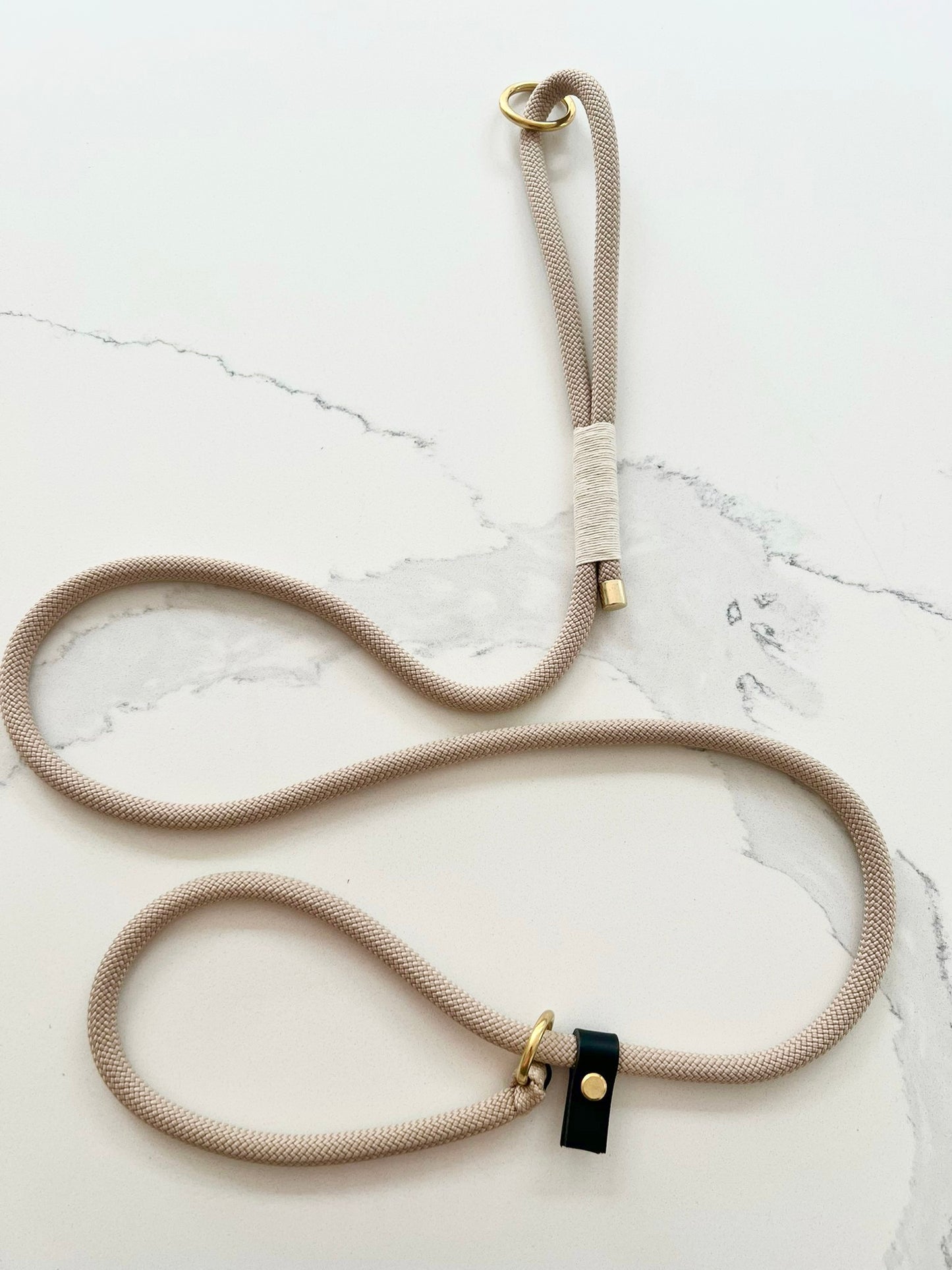 Tailored Taupe Slip Lead