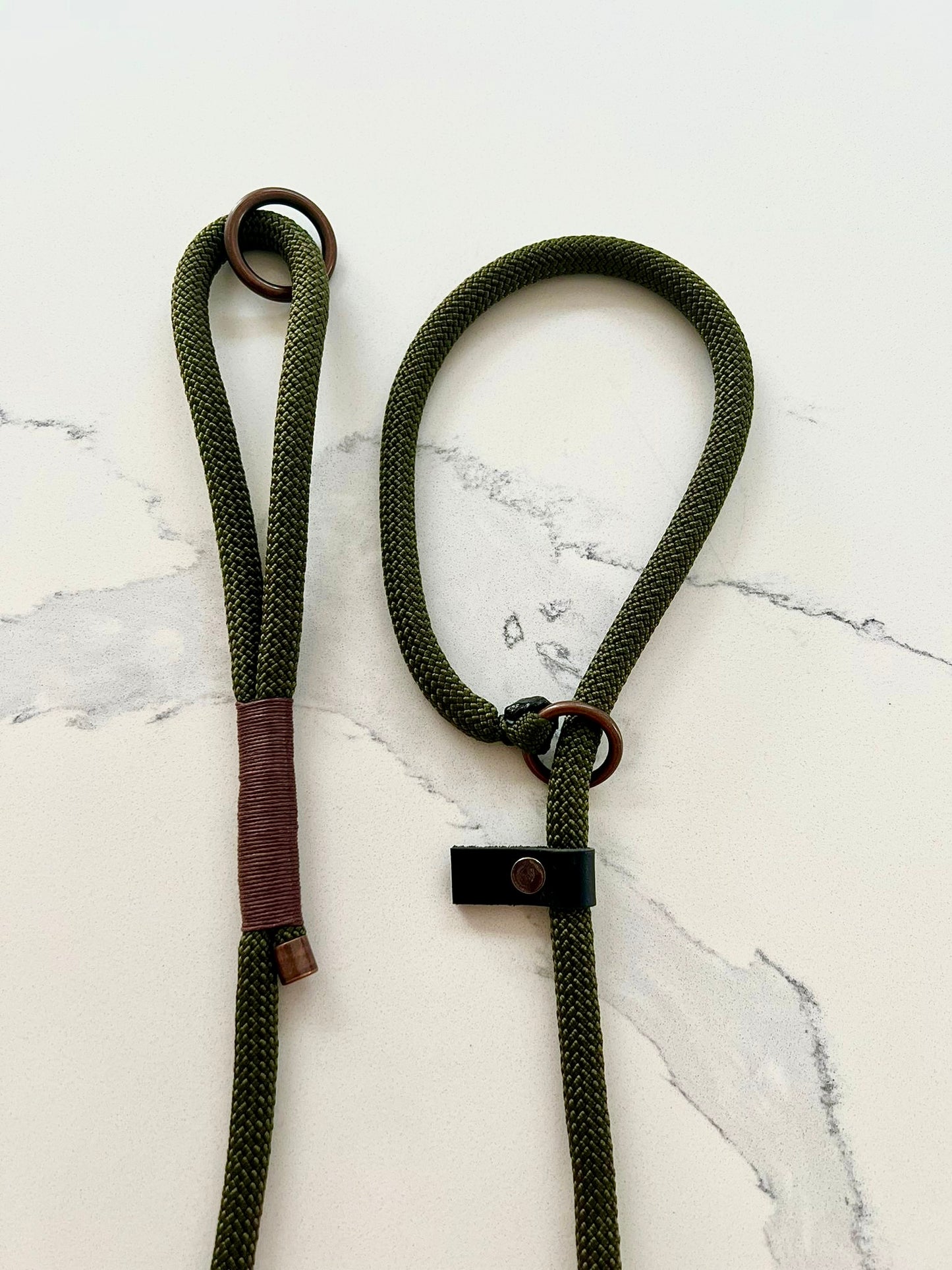 Army Green Slip Lead