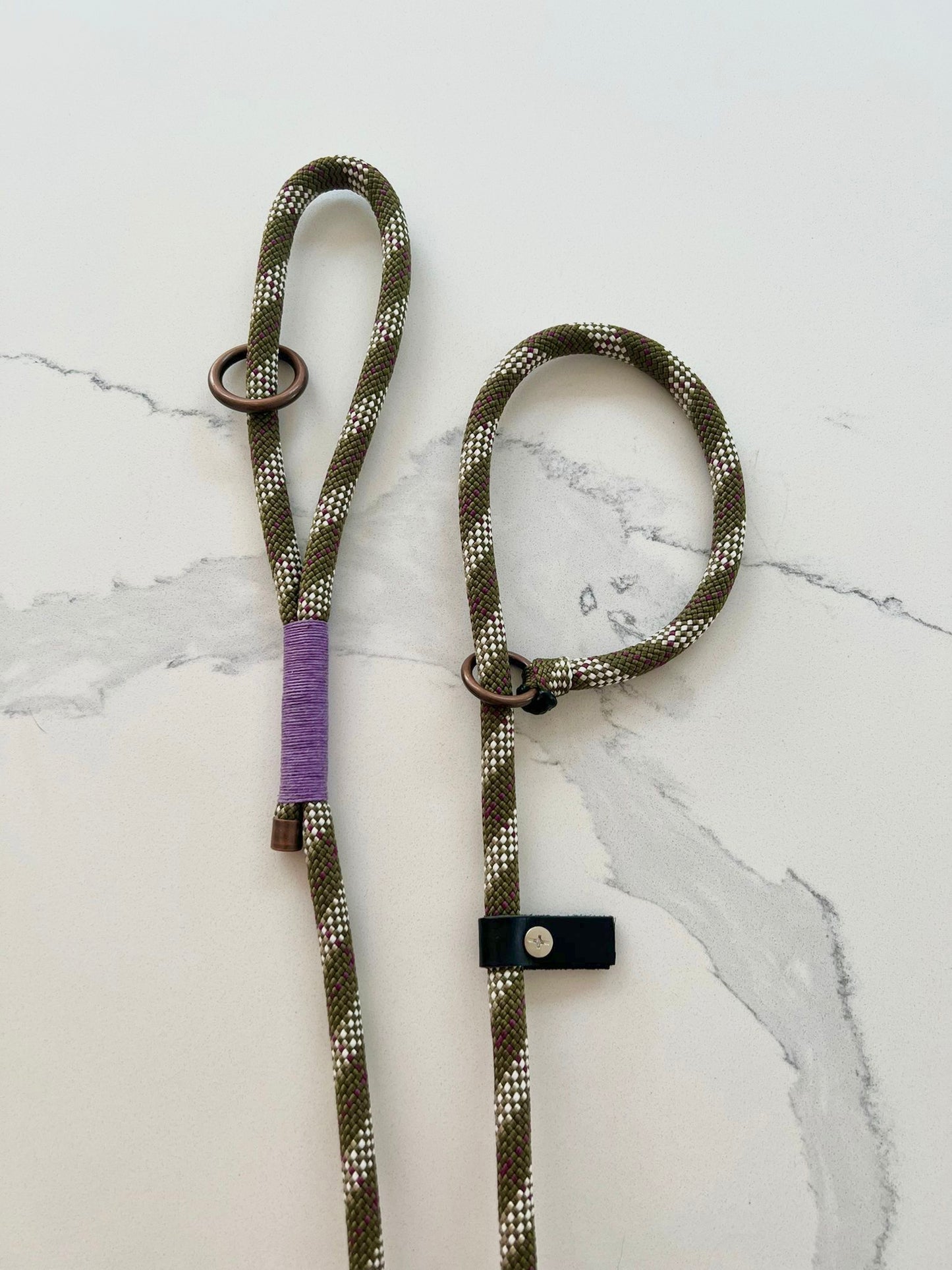 Lilac Hound Slip lead