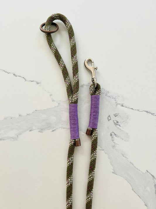 Lilac Hound Rope Lead