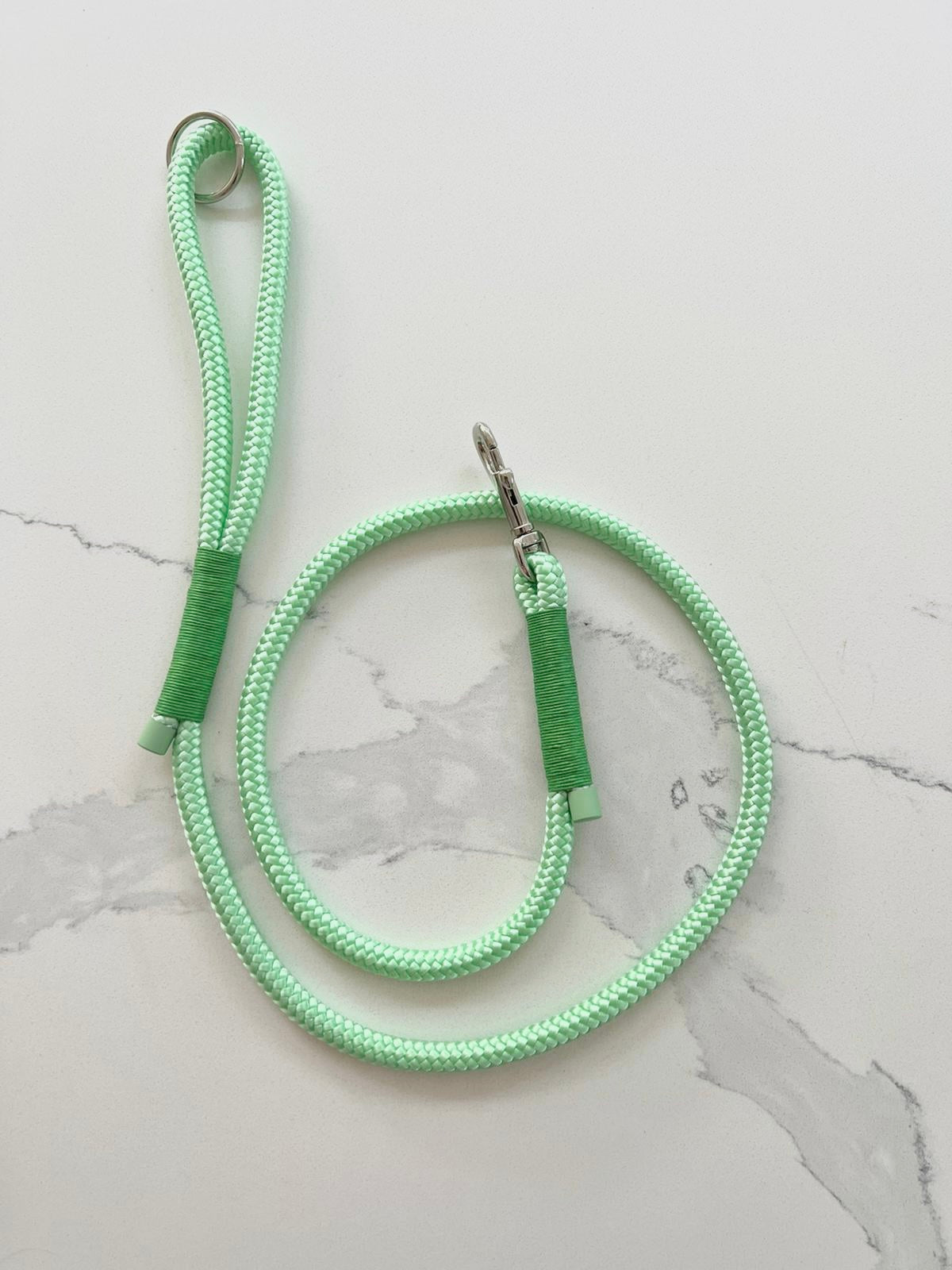 Apple Green Rope Lead